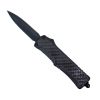 8" Carbon Fiber Automatic OTF Knife with Dagger Blade